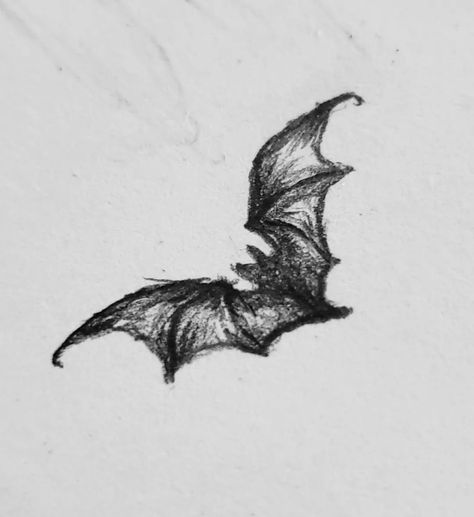 Bat Sketch, Gothic Drawings, Easy Drawings Sketches, Easy Doodles Drawings, Cute Doodles Drawings, Cute Doodle Art, Doodle Art Designs, Hand Art Drawing, Arte Horror