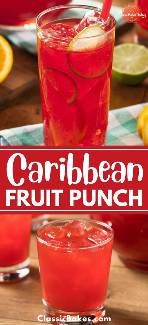 Fruit Punch Recipe, Alcoholic Punch Recipes, Fruit Juice Recipes, Party Punch Recipes, Punch Drinks, Drink Recipes Nonalcoholic, Yummy Alcoholic Drinks, Punch Recipe, Refreshing Drinks Recipes