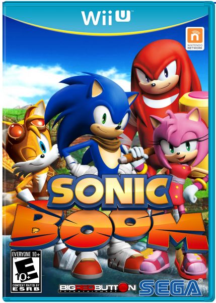 Sonic Boom Wii U Box Art Cover by Geordie Sonic Move, Sonic Lost World, Parkour Moves, Wii U Games, Nintendo Wii U, Game Cover, Ip Man, Lost World, Wii Games