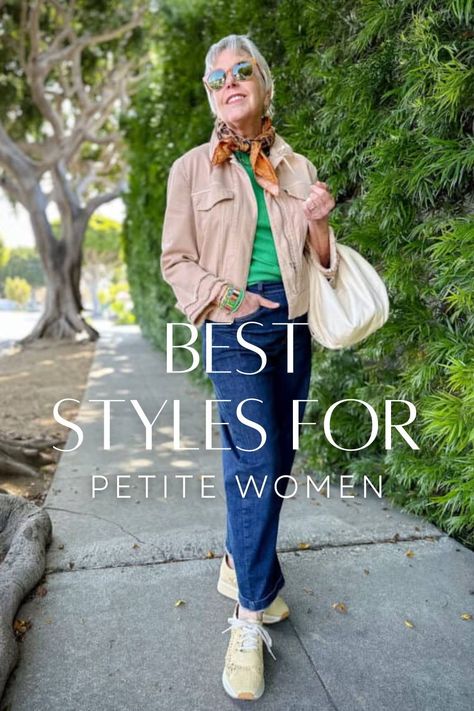 These are some clothing and style ideas for petite women to enhance your chic style and fit. Learn how to choose flattering outfits, find the right proportions, and style your wardrobe to suit your frame. Perfect for petite women who are looking to elevate their look with these classy styles. Petite Midsize Fall Outfits, How To Dress As A Petite Woman, Petite Outfits Over 50, Fall Outfits Petite Women 2024, Classy Petite Outfits, Women's Fashion Over 60 Outfit Ideas, Petite Fashion Outfits Classy, Petite And Curvy Outfits, Fashion For Short Women Petite Style