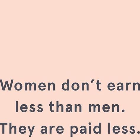 The Equality Institute on Instagram: "Women are paid a percentage of a white man’s wage for doing the same work. In Australia, the gender pay gap currently sits at 15.3%. You can educate yourself on why that is here: http://bit.ly/2uq3AHD. Let’s consider how we can close the wage gap for women of all ethnicities and backgrounds - and reach an equal wage for equal work.⠀" Gender Equality At Work, Equal Pay For Women, Female Equality, Wage Gap, Feminist Af, Work In Australia, Equal Pay, Female Role Models, Gender Pay Gap