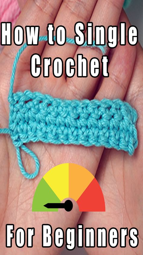 Learn how to start crochet with the single crochet stitch. We will go really slow so you can learn the single crochet stitch before moving onto fun crochet projects. How To Make A Single Crochet Stitch, How To Do A Single Crochet Stitch, Single Crochet For Beginners, Tie A Slip Knot, How To Start Crochet, How To Single Crochet, Start Crochet, Half Double Crochet Stitch, Slip Knot