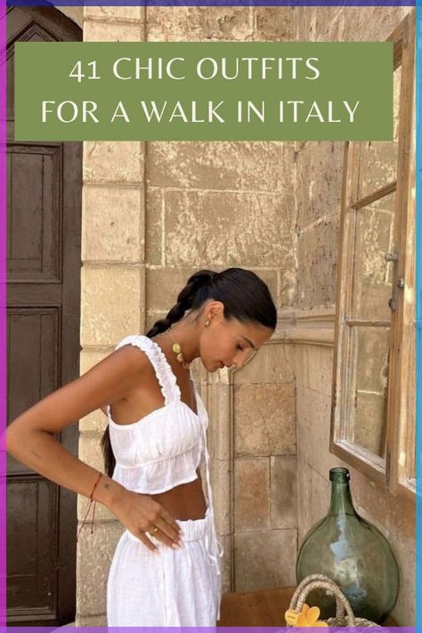 Romantic Vacation Outfits, Spring Outfits For Italy, Outfits For A Walk, Summer City Break Outfit, Summer Sightseeing Outfit, City Break Outfit Summer, Spain Summer Outfit, Florence Italy Outfits, Europe Outfit Ideas