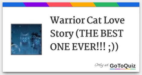 Warrior Cat Love Story (THE BEST ONE EVER!!! ;)) Scary Cat, Big Scary, Whisper In Your Ear, Staring At You, Warrior Cat, Literature Art, True Feelings, Fantasy Warrior, Warrior Cats