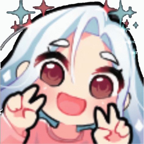 Discord Discord Emote Sticker - Discord Discord Emote Anime Emote - Discover & Share GIFs Animated Emojis, Human Body Drawing, Discord Emotes, Emoji Art, Cute Emoji, Chibi Characters, Chibi Drawings, Popular Anime, Cute Chibi