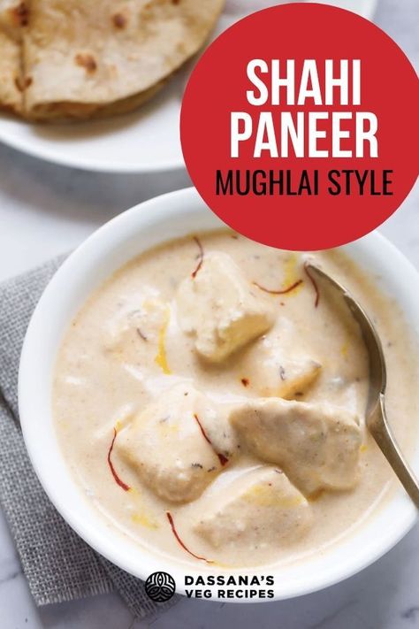 This Shahi Paneer is deliciously rich and creamy, making it one of the most popular recipes in Mughlai cuisine. Shahi Paneer Recipe, Veg Recipes Of India, Restaurant Style Recipes, Paneer Dishes, Indian Recipes Authentic, Paneer Recipe, Curry Recipes Indian, Vegetarian Curry, Paneer Recipes