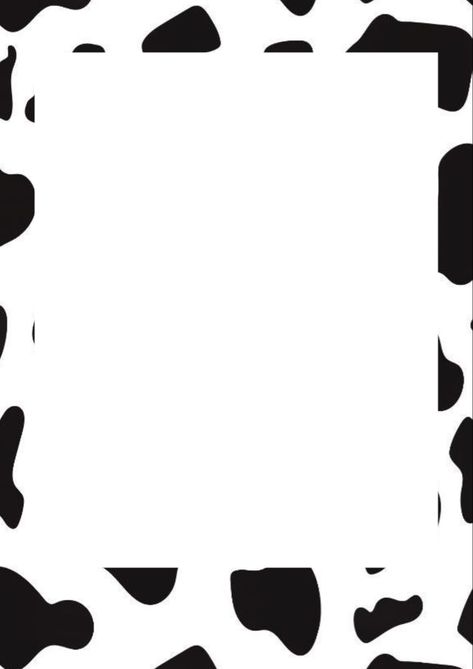 Cow Print Invitations Blank, Cow Border, Cow Birthday Cake, Cow Baby Showers, Cow Birthday, Polaroid Frame, Printed Backgrounds, Baby Shower Invites, Frame Template