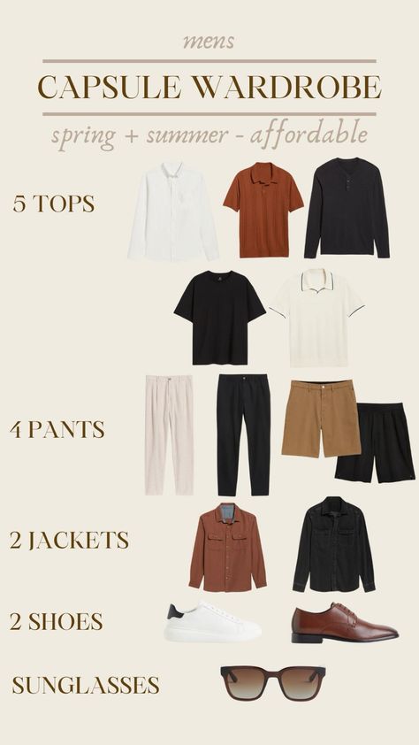 $22.00 curated on LTK Mens Wardrobe Ideas, Basic Wardrobe Essentials Men, Men’s Wardrobe Capsule, Male Capsule Wardrobe For Men, Basics For Mens Wardrobe, Men’s Travel Capsule Wardrobe, Travel Capsule Wardrobe Men, Men’s Capsule Wardrobe Fall 2024, Guy Capsule Wardrobe