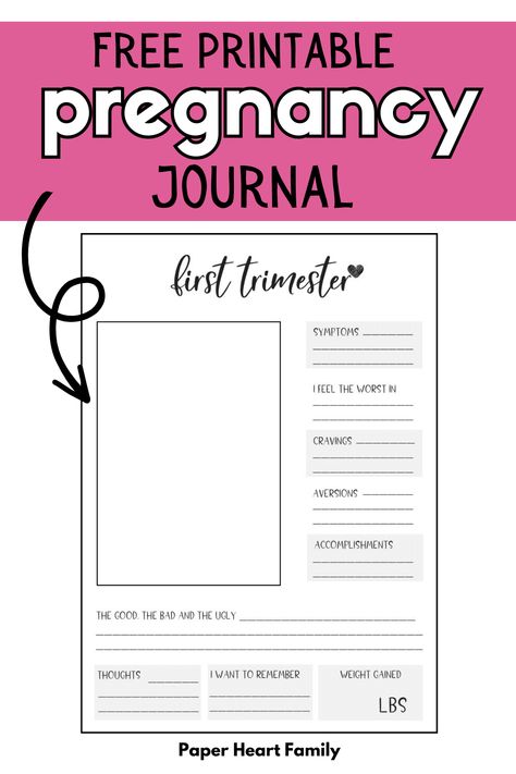 alt="" Pregnancy Journal Diy, Pregnancy Journal Printable, Parenting Journal, Pregnancy Scrapbook, Pregnancy Hacks, First Time Pregnancy, Diary Template, Pregnancy Diary, Pregnancy Checklist