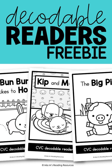 The science of reading emphasizes explicit phonics instruction, which teaches students the relationships between letters and the sounds they make. These readers are specifically designed to align with this approach. They present predictable words that follow specific phonics rules, allowing students to decode new words by sounding them out. Read The Room Activities, Digraph Decodable Readers Free, Phonics Games Kindergarten Free Printable, First Grade Decodable Readers, Decodable Readers Kindergarten Free Printable, Kindergarten Decodable Readers, Free Decodable Readers Kindergarten, Cvc Decodable Readers Free, Decodable Readers Free