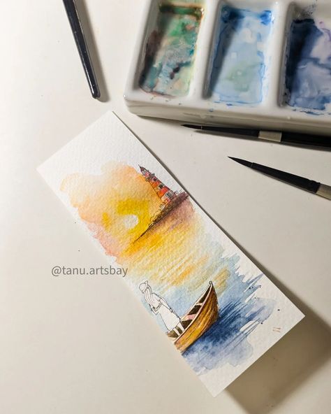 Gratitude Art Series - Day 4/5 Thank you to our teachers and mentors for helping us when we feel lost, to cheer us on when we��’re unsure, and to show us the way when things get tough. Thankyou for being the guiding light, making our journey not just possible but full of hope and inspiration.✨🙏🥰 These Bookmarks will be available soon via the link in bio. For pre- orders l, please DM 🫰 . #teacherday #gratitude #bookmarksofinstagram #handmadebookmark #watercolors #watercolorbookmarks #smallbus... Teachers Day Bookmarks Handmade, Gratitude Art, Quote Affirmation, Affirmation Manifestation, Teacher Day, Feel Lost, Watercolor Bookmarks, Watercolor Card, Guiding Light