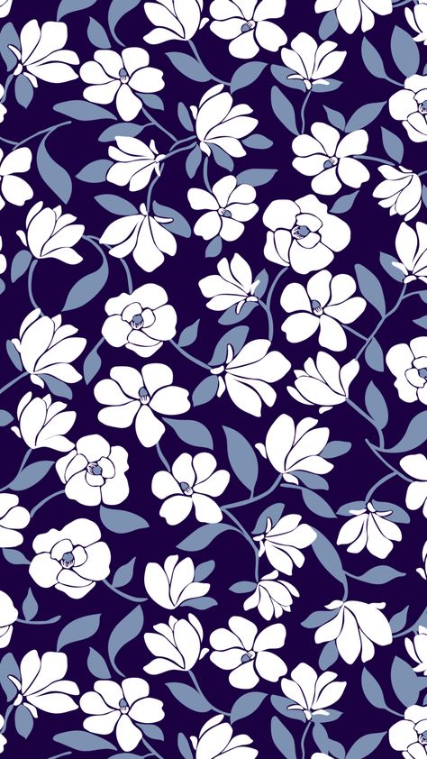 Free Draper James Fall 2019 Phone BackgroundsDraper James Blog Textile Prints Designs Fabrics, Digital Print Fabric Textiles, Flower Textile Design, Flower Pattern Drawing, Flower Print Pattern, Prints And Patterns, Print Design Art, Flower Art Drawing, Textile Prints Design