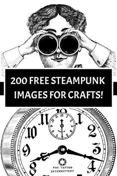 Steampunk Printables Free Steam Punk, Steampunk Ephemera Free Printables, Steampunk Images Free Printable, Steampunk Crafts Diy, Summer Steampunk, Steampunk Paper Crafts, Steampunk Decor Diy, Vintage Images Printable, Steampunk Art Drawing