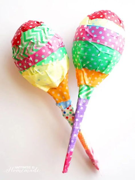 Jamaica Crafts For Kids, Maracas Craft, Egg Maracas, Around The World Crafts For Kids, Jamaica Culture, Mexico Crafts, Multicultural Activities, Spanish Crafts, Camp Projects