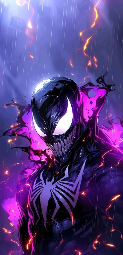 Venom Eddie Brock, Venom Eddie, Spiderman Comic Art, 3d Karakter, Eddie Brock, Night Walkers, Symbiotes Marvel, Venom Art, Image Spiderman