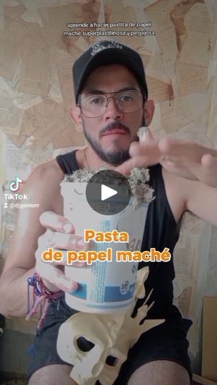 584 reactions · 127 shares | Aprende a hacer tus propias máscaras | Diego Josue Gontorr Mascara Papel Mache