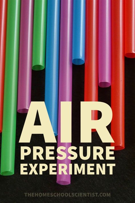 Air Pressure Experiments, Fun Experiments For Kids, Maker Labs, Weather Science, 7th Grade Science, Lab Report, Science Club, 4th Grade Science, Kid Experiments