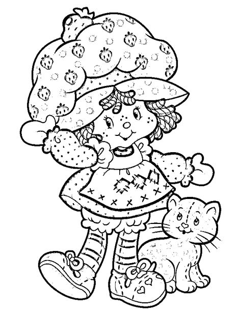 Strawberry Shortcake Classic Cartoon, Strawberry Shortcake Coloring Pages Free Printable, Strawberry Shortcake Coloring Pages 2003, Strawberry Shortcake Coloring Pages 1980, Vintage Colouring Pages, Strawberry Shortcake Svg Free, Strawberry Shortcake Drawing Easy, Strawberry Shortcake Drawings, Monster High Coloring Pages Printables