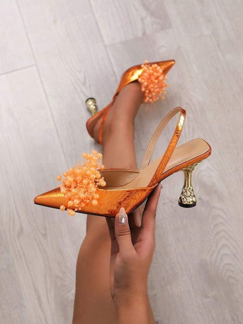 High Heels For Women, Pearl Sandals, Open Toe High Heels, Pumps Heels Stilettos, Heels For Women, Chunky High Heels, Pink Sandals, Peep Toe Sandals, Womens Shoes High Heels