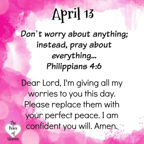 April 13 Quotes, April 13 Blessings, April Prayers, April Blessings, Daily Christian Prayers, Prayer Quotes Positive, Psalms Quotes, April Quotes, Daily Spiritual Quotes