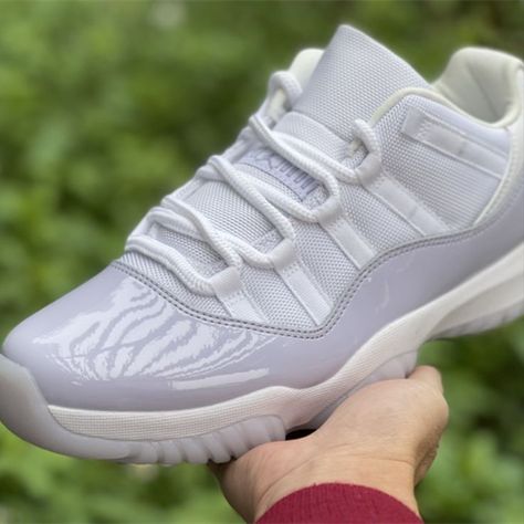 Jordan 11 Retro Low Pure Violet AH7860-101 #airjordan11retrolowpureviolet #jordan11lowpureviolet #jordan11retrolow #jordan11lowretro #jordan11 #jordan11s #jordan11lowpureviolet #pureviolet11s #purevioletjordans #sneakerhead #sneakers #sneaker #sneakercon #sneakernews #sneakerfiles #sneakerheads #sneakerfreaker #sneakerwatch #sneakergame #sneakercollector #sneakerness Jordan 11 Low Pure Violet, Jordan 11s, White Athletic Shoes, Air Jordan 11 Low, Jordan 11 Low, Jordan 11 Retro Low, Jordan 11 Retro, Sports Sneakers, Retro Men