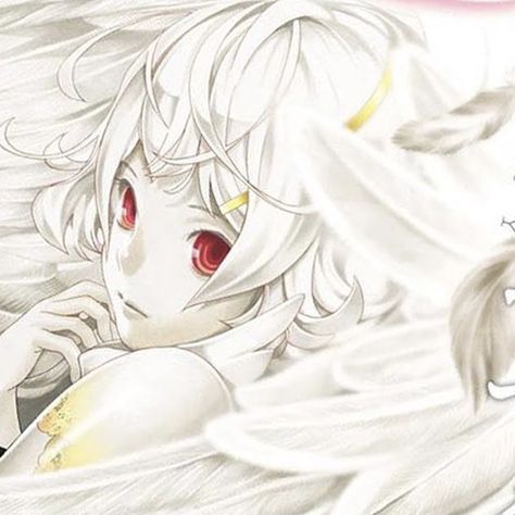 manga : platinum end. Platinum End, Angel Manga, Angel Aesthetic, Swag Art, Gothic Anime, Anime Wall Art, Cute Profile Pictures, Art Icon, Red Eyes