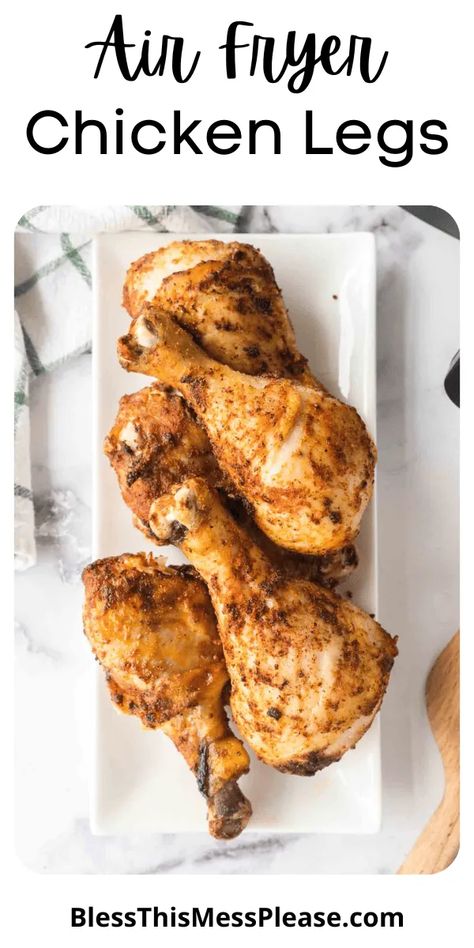 Air fryer chicken has revolutionized the way we enjoy chicken legs. These chicken legs are crispy and flavorful with a fraction of the oil. Air Fryer Chicken Leg Quarters, Air Fryer Chicken Leg Recipe, Chicken Leg Quarter Recipes, Bbq Chicken Legs, Homemade Dry Rub, Leg Quarters, Chicken Leg Quarters, Chicken Leg Recipes, Pantry Ingredients