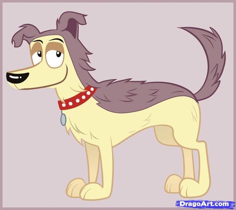 How to Draw Lucky, Pound Puppies. Drawing this for my little brother's birthday. ;) Pound Puppies Cartoon, Puppies Drawing, Puppy Drawing, My Little Pony Twilight, Pound Puppies, Dog Nose, Terrier Breeds, Disney Dogs, Drawing Guide