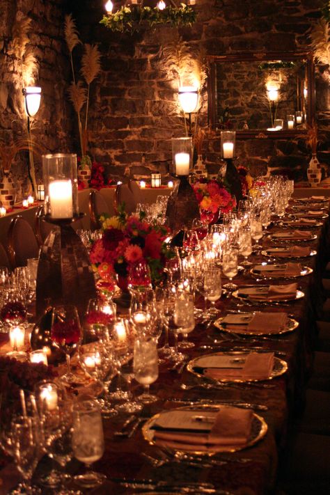 Wine Cellar Party Decorations, Wine Cellar Rehearsal Dinner, Wine Cellar Dinner Party, Private Dinner Party Decor Elegant, Dinner Party Reception, Wine Dinner Table Decor, Wine Cellar Wedding Reception, Private Dinner Party Decor, Wine Dinner Aesthetic