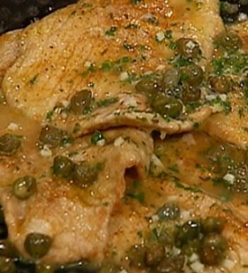 Lamb Piccata Recipe, Whats Cooking America Veal Piccata Recipe, Veal Piccata, Lamb Roast Recipe, Boneless Leg Of Lamb, Piccata Recipe, Veal Cutlet, Veal Recipes, Emeril Lagasse, Restaurant Dishes