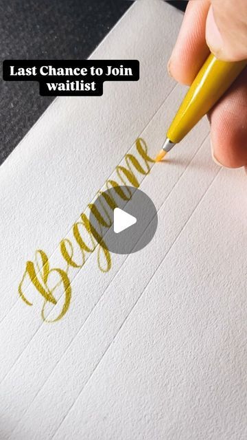 Abhay Pratap Singh Rathore on Instagram: "Last Chance to join the waitlist.
Only waitlisted candidates are eligible to get the discount at the time of launch.

I am too excited to announce my self-paced beginner brush calligraphy course! Perfect for those with busy schedules, this course lets you learn at your own pace, anytime, anywhere.

📚 What’s included:
🔸 Comprehensive video lessons
🔸 Step-by-step guidance
🔸 Exclusive practice sheets
🔸 Lifetime access to course materials

This will be a significant development which will allow me more time to explore into the deep world of lettering & calligraphy & design and at the same time will enable you to learn at your convenience.
From pens to paper to posture to editing, I’ll try to include everything I know. 

Join the waitlist now to be Calligraphy Course, Calligraphy For Beginners, Lettering Calligraphy, At Your Own Pace, Your Own Pace, Brush Calligraphy, Calligraphy Letters, Calligraphy Design, Video Lessons