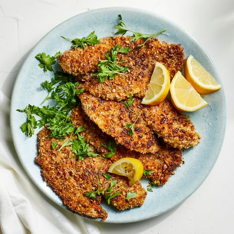 Pecan Crusted Tilapia, Precooked Turkey, Spicy Orange Chicken, Tilapia Tacos, Frozen Tilapia, Easy Weekday Dinners, Weeknight Dinner Recipes, Crusted Tilapia, Tilapia Recipes