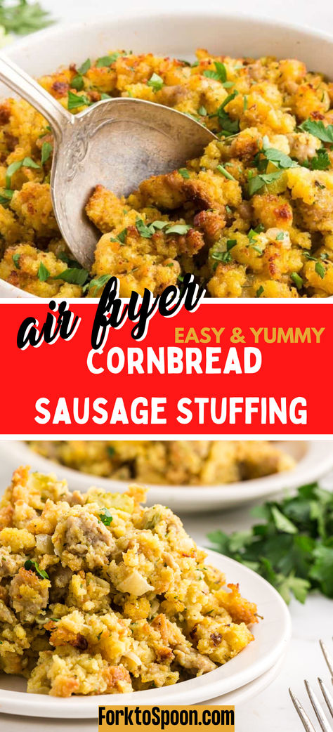 Air Fryer Cornbread Sausage Stuffing, Cornbread Sausage Stuffing, Cornbread Sausage Stuffing Recipes, Cornbread Sausage Stuffing Thanksgiving, Cornbread Sausage Stuffing muffins, Cornbread Sausage Stuffing bites, Cornbread Sausage Stuffing crockpot, Cornbread Sausage Stuffing gluten free, Cornbread Sausage Stuffing with apples, stuffing with sausage and cornbread, best Cornbread Sausage Stuffing, sage Sausage cornbread Stuffing, dressing recipes cornbread sausage stuffing Stuffing Recipes Cornbread, Sausage Stuffing Bites, Sausage Stuffing Muffins, Sausage Stuffing Recipes, Air Fryer Cornbread, Stuffing Gluten Free, Sausage Stuffing Thanksgiving, Stuffing Cornbread, Stuffing Bites