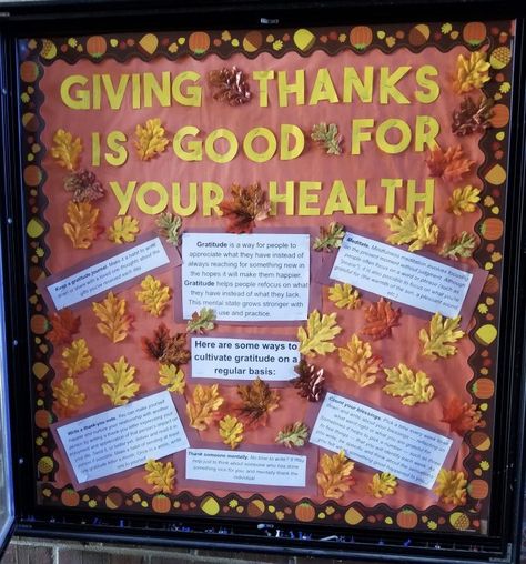 Friendsgiving Bulletin Board, November Mental Health Bulletin Board, Ra Bulletin Boards Thanksgiving, Ra Thanksgiving Bulletin Boards, November Bulletin Boards Ra, November Ra Board Ideas, Thanksgiving Ra Bulletin Boards, Work Bulletin Board Ideas Offices Fun, Ra Bulletin Boards November