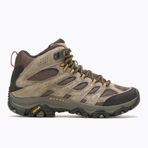 For over a decade, the Merrell� Moab has been the choice of hikers when a choice needs to be made, making it the bestselling hiker in the world. Famous for its out-of-the-box comfort, durability and all-purpose versatility, its predecessors have enabled 2 Merrell Moab, Mens Hiking Boots, Mid Boots, Merrell Shoes, The Choice, Water Shoes, Rubber Heels, World Famous, Work Shoes