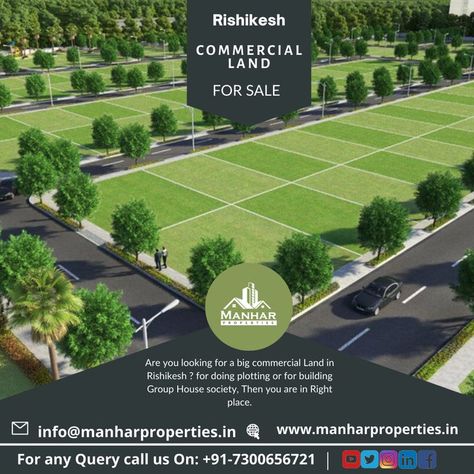 Commercial Land is available for Sale for doing plotting in Ganga Vihar, Rishikesh Plot Of Land For Sale, Rishikesh, Real Estate Development, Land For Sale, Real Estate Investing, Facebook Group, Facebook Page, Tennis Court, For Rent