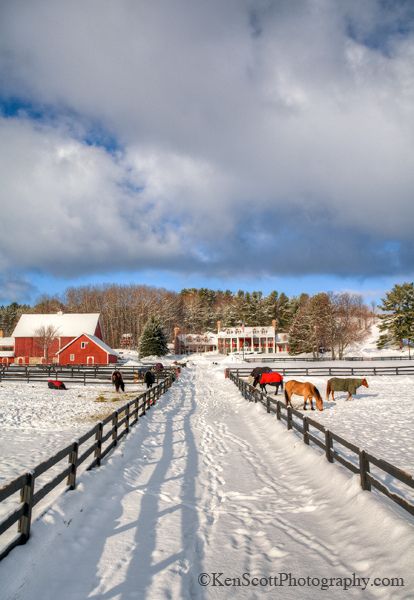 Love this winter picture by Ken Scott. Farm In Winter, Farm Picture, Winter Farm, Winter Picture, Ken Scott, Country Winter, Winter Farmhouse, Country Barns, I Love Winter