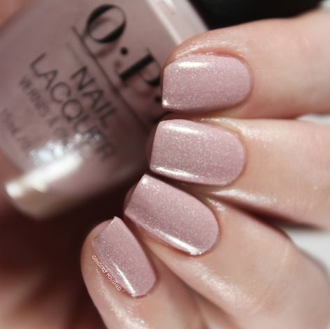 OPI – Achievement Unlocked Opi Gel Nail Colors, Pink Shimmer Nails, Rose Quartz Nails, Spring Nail Polish Colors, Opi Nail Polish Colors, Snowing Outside, Opi Gel Nails, Opi Nail Colors, Shimmer Nail Polish