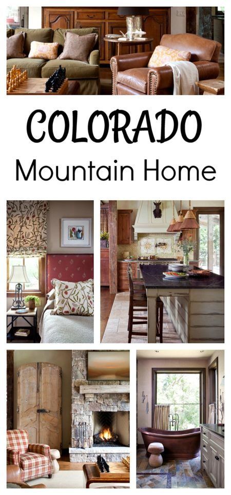 Colorado Mountain Home Tour - Town & Country Living Colorado Mountain Cabin Decor, Rustic Home Decor Cabin Mountain Interior Design, Mountain Cottage Decorating Ideas, Yellowstone Home Design, Colorado Home Decor Cozy, Colorado Interior Design Style, Mountain Bedroom Ideas Cozy, Mountain Interior Design Rustic, Elegant Mountain Home Interiors