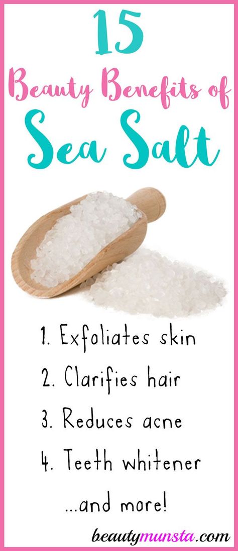 Dead Sea Salt Benefits, Benefits Of Sea Salt, Sea Salt Benefits, Natural Beauty Hacks, Epsom Salt Benefits, Salt Benefits, Clarify Hair, Dead Sea Salt, Table Salt