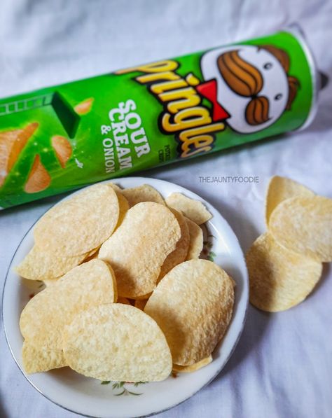 Sour Cream And Onion Pringles, Pringles Sour Cream And Onion, Pringles Aesthetic, Inspo Reference, Sour Cream Chips, Sending Prayers, Picnic Baskets, Yellow Foods, Green Sauce