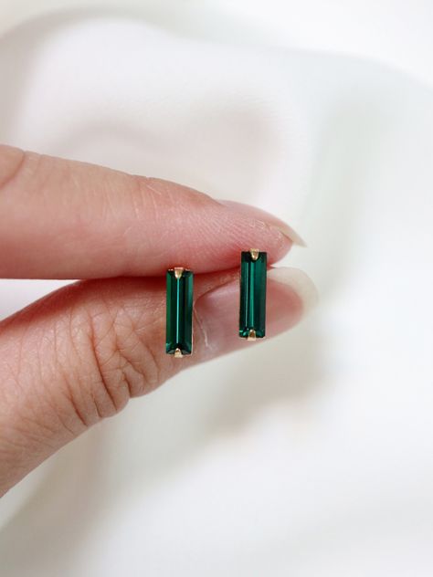 This Stud Earrings item by kindlingandco has 427 favorites from Etsy shoppers. Ships from United States. Listed on 10 Aug, 2023 Emerald Jewelry Earrings, Minimal Bar, Baguette Earrings, Emerald Studs, Baguette Studs, Minimalist Stud Earrings, Bar Earring, Emerald Stud Earrings, Earring Minimalist