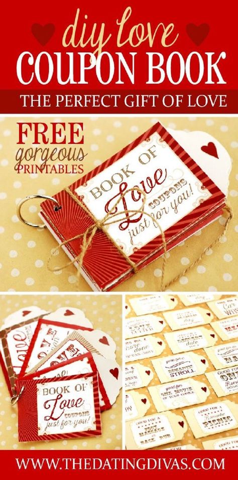 DIY Love Coupons - 20 Best DIY Valentine's Day Gifts for Your Man | GleamItUp Love Coupons For Him, Valentijnsdag Diy, Husband Ideas, Coupon Books, Projek Diy, Boyfriend Ideas, Coupons For Boyfriend, Presente Diy, Diy Coupons