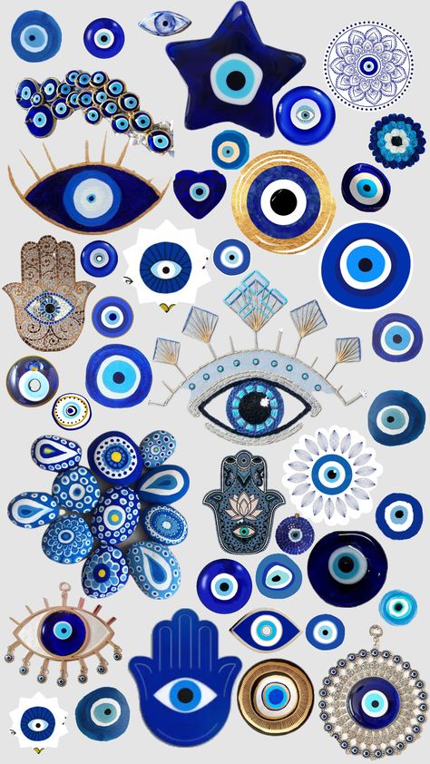 Evil eye #evileye Evil Eye Collage, Wallpaper Aesthetic Evil Eye, Evil Eye Background Wallpapers, Evil Eye Wallpaper Iphone Aesthetic, Evil Eye Lockscreen, Evil Eye Wallpaper Iphone, Blue Evil Eye Wallpaper Iphone, Eye Wallpaper Iphone, Aesthetic Evil Eye