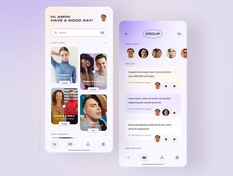 People App, Social App Design, App Map, Photo Sharing App, Mobile App Design Inspiration, Fun Moments, Ux Design Inspiration, Online Dating Profile, App Design Inspiration