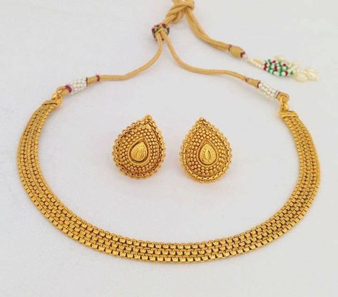 BFC-Glorious Gold One Gram Gold Plated Designer Necklace Set with Studs. Necklace, Ht: 8 cms, Wd: 10 cms, Wt: 22 gms Earrings, Ht: 2 cms, Wd: 2 cms, Wt: 4 gms OFFER Price INR 799/- COD  Original Priced INR 1199/- Product Code: NS-10020-40-AP Free Shipping n COD in India, International Shipping Available. To Order: Pls. forward your complete postal address with landmark, mobile no.n email on buyforchange@gmail.com or sms/whatsapp me on +917715079167. Neelam. 10 Gms Gold Necklace With Price, 3 Gram Gold Ring Design, 10 Gms Gold Necklace Indian, 10 Gram Gold Necklace Design, Modern Gold Necklace Designs, 10 Gms Gold Necklace, Party Wear Designs, Latest Gold Bangles, One Gram Gold Necklace