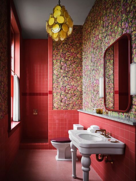 New Orleans’ Chicest Hotel — Checking Out Hotel Saint Vincent and the Best Of Magazine Street Hotel Saint Vincent, Architecture Restaurant, New Orleans Hotels, Garden District, Grey Room, Saint Vincent, St Vincent, Marble Paper, Red Walls