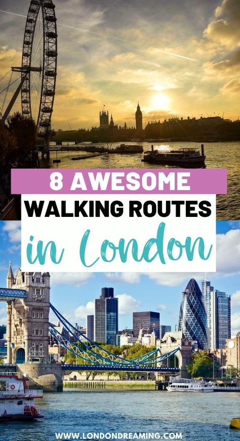 London Walks Routes, London Walking Routes, Walking London, Uk Sightseeing, London Walks, London Walking Tours, Norway Cruise, London England Travel, London 2023