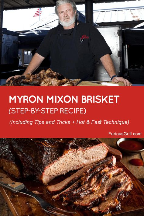 Myron Mixon Brisket Recipe, Brisket Recipes Smoked Pellet, Myron Mixon Recipes, Beef Brisket Recipes Smoked, Beef Brisket Injection Recipe, Brisket Injection Recipe, Smoked Brisket Recipes, Best Brisket Rub, Best Smoked Brisket Recipe