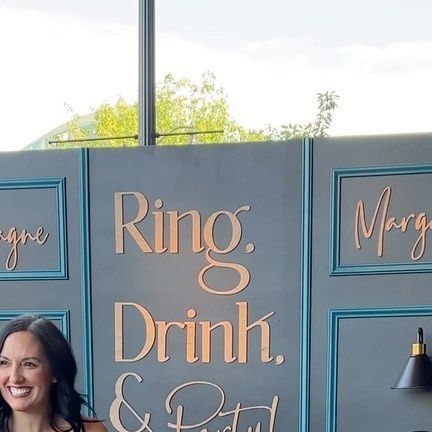 Megan Rivers on Instagram: "It's Friday! Are you team Champagne or Margarita? 🥂 But seriously, how cute is this? 💕 It was the perfect way to kick off the grand opening party at @thejuntohotel last night. All you have to do is walk up, ring the bell, and voila! Your drink pops out! 🛎️🍾 Cheers to a memorable night and a stunning space! 🎉✨ 🔨 Design by @gracekdesign who you might know from the gorgeous flower installations at @eastontownctr! DM her for any events coming up that need something Ring Bell For Champagne, Ring The Bell For Champagne, Grand Opening Party, Ring The Bell, Ring Bell, Flower Installation, Welcome Drink, Wedding Drink, It's Friday